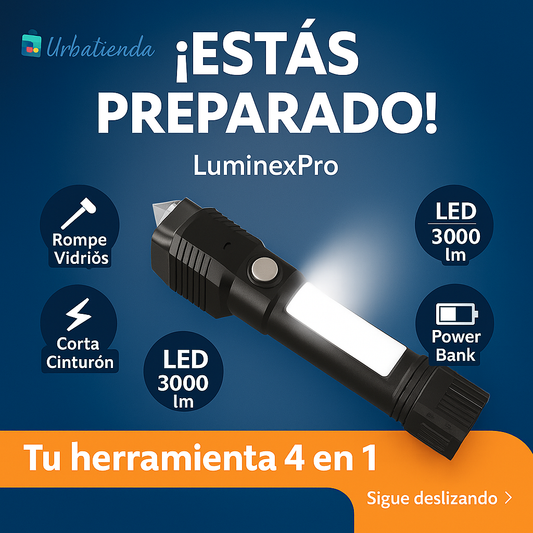 MARTILLO ROMPE VIDRIOS MULTIFUNCIONAL