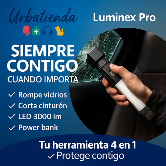 MARTILLO ROMPE VIDRIOS MULTIFUNCIONAL