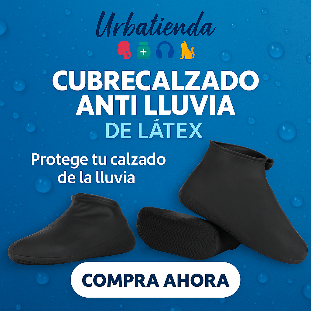 Cubre calzado ANTI LLUVIA - LATEX